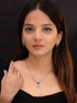 Zeraki Jewels Vela Silver Necklace Set