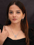 Zeraki Jewels Zeni Silver Necklace Set