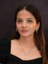 Zeraki Jewels Esha Silver Necklace Set