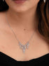 Zeraki Jewels Nia Silver Necklace Set