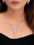 Zeraki Jewels Pruvi Silver Necklace Set