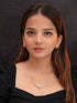 Zeraki Jewels Anvi Silver Necklace Set