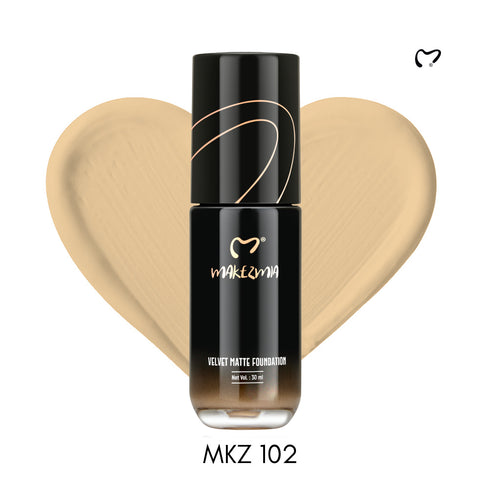 MAKEZMIA Velvet Matt Foundation MKZ 102 (30ml)