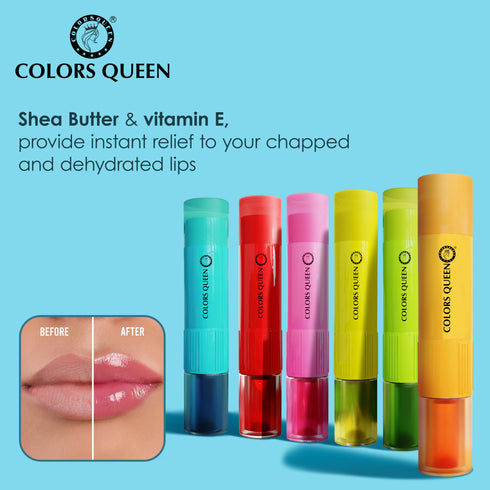 Colors Queen Lip Oil & Balm Duo for Soft & Smooth Lips
