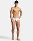 Jockey White Microfiber Mesh Performance Brief with Stay Dry Technology