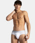 Jockey White Microfiber Mesh Performance Brief with Stay Dry Technology