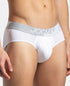 Jockey White Microfiber Mesh Performance Brief with Stay Dry Technology