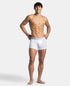 Jockey Microfiber Mesh Stretch Performance Trunk with Stay Dry Technology | White