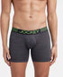 Jockey Microfiber Mesh Elastane Stretch Performance Boxer Brief | Black