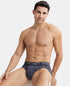 Jockey True Navy Printed Performance Brief