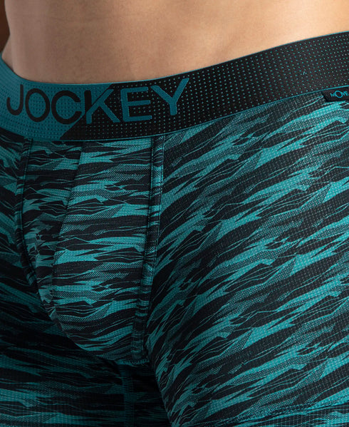 Jockey Ocean Depth Printed Performance Trunk