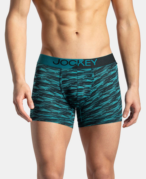 Jockey Ocean Depth Printed Performance Trunk