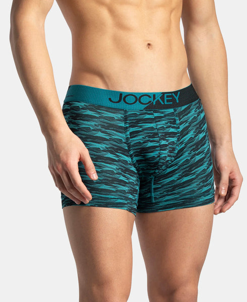 Jockey Ocean Depth Printed Performance Trunk