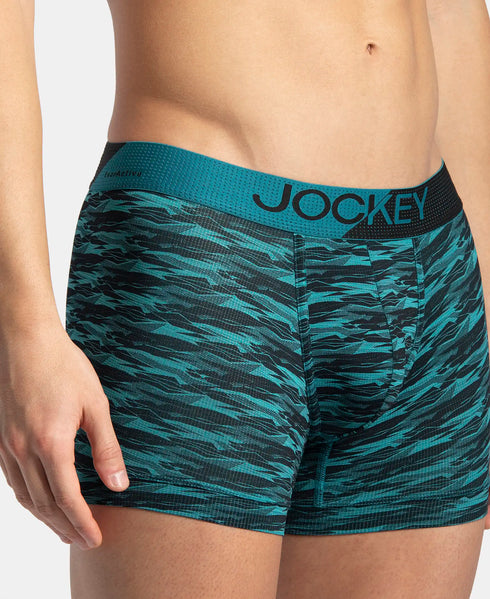 Jockey Ocean Depth Printed Performance Trunk