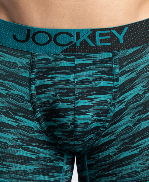 Jockey Ocean Depth Printed Performance Trunk