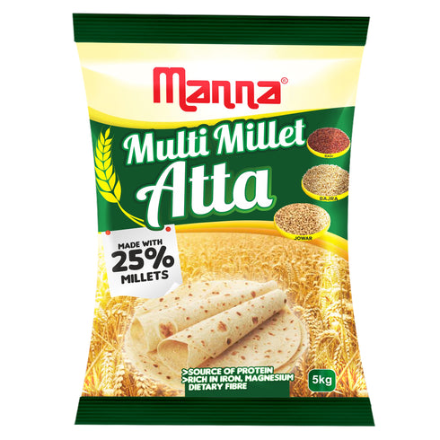 Manna Foods Multigrain Atta 5Kg
