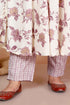 Miravan WomenS Plus Size Pink Floral Printed Kurta With Palazzo