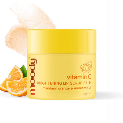 Moody Paytm Vitamin C Brightening Lip Scrub Balm