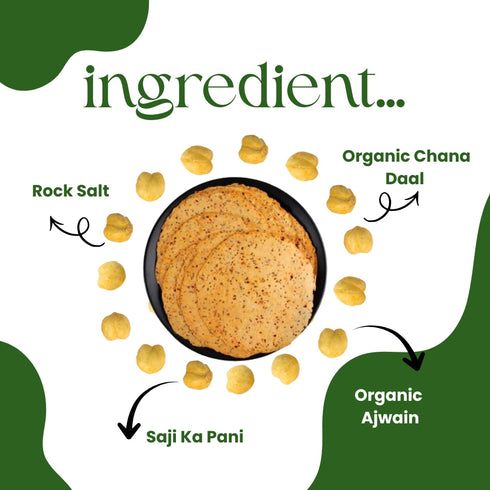 Millet Mania Chana Papad