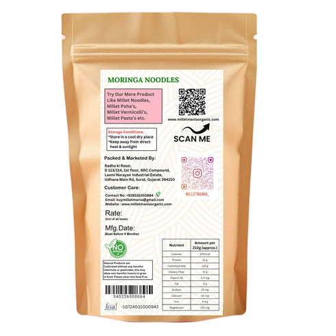 Millet Mania Moringa Noodles