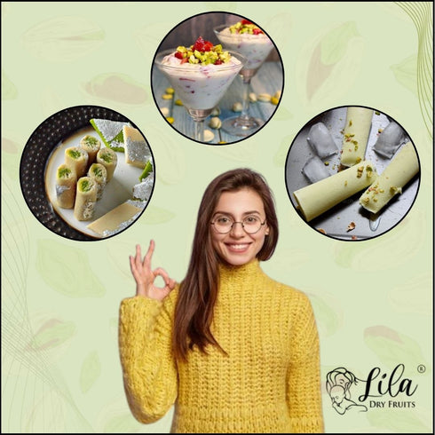 Lila Dry Fruits Mota Pista