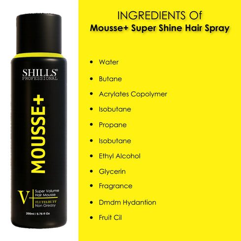 Shills Professional Hair Mousse+