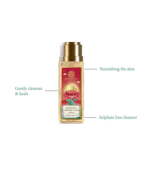 Forest Essentials Travel Size Silkening Shower Wash Soundarya