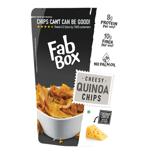 Fab Box Cheesy Quinoa Millet Chips