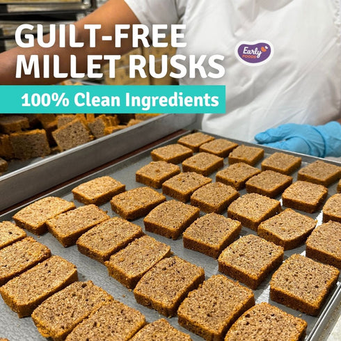 Early Foods Chota Pack Ragi Millet Rusk