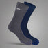 Heelium Bamboo Men Crew Socks (Solids) - 2 Pairs