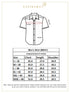 Vastramay Men's Blue Cotton Blend Ethnic Shirt