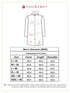 Vastramay Men's Maroon Silk Blend Sherwani Only Top
