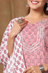Miravan Womens Cotton Kurta With Palazzo and Dupatta Set Excess