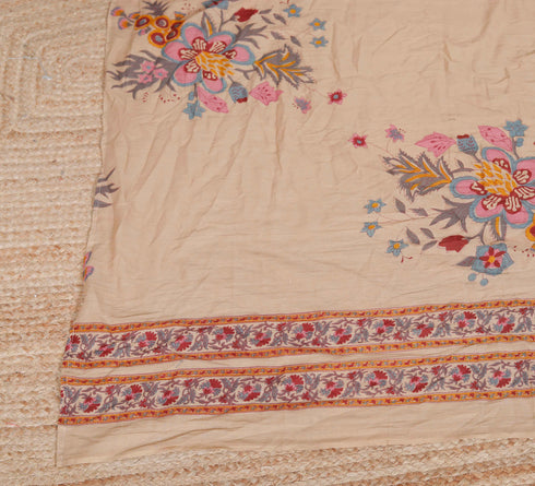 Miravan Womens Multicolor Floral Printed Pure Cotton Kurta and Palazzo with Dupatta Set