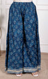 Miravan Womens Gota Patti cotton Kurta Paired with Palazzo and Dupatta