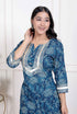Miravan Womens Gota Patti cotton Kurta Paired with Palazzo and Dupatta