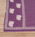 Miravan Womens Purple Cotton Animal Print Kurta with Palazzo and Dupatta