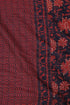 Miravan Womens Plus Size Maroon Printed Cotton Anarkali Kurta and Dupatta