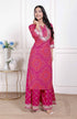 Miravan Womens Embellished ethnic cotton Kurta with palazzo