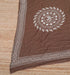 Miravan Womens Animal Print Cotton Brown Stitched Kurta Palazzo With Dupatta set