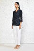Miravan Womens Blue Printed Indigo Tunic