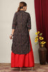 Miravan Womens Pure Cotton Printed Straight Kurta And Skirt