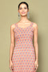 Miravan Womens Peach Coloured Floral Printed Kurta