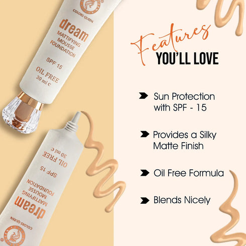 Colors Queen Dream Mousse Foundation | 30 ML