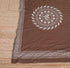 Miravan Womens Brown Animal Printed Anarkali Kurta with Dupatta Set