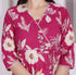 Miravan Womens Pink Floral Printed Angrakha Kurta