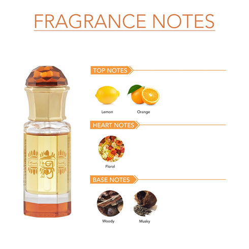 Ajmal Perfumes India MUKHALLAT RAAQI Non-Alcoholic Attar Unisex