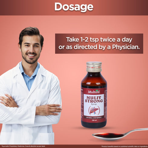 Multani Pharmaceuticals Limited Multani Muliv Strong Syrup For an Ideal Liver Remedy
