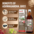 Multani Pharmaceuticals Limited Multani Ashwagandha Juice 1 Litre Natural Rejuvenator for Body & Mind Antioxidant & Immunity Support