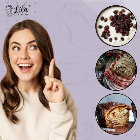 Lila Dry Fruits Munakka Raisins